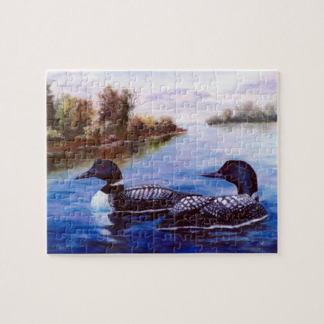 What a Pair Loon Puzzle (Horizontal)