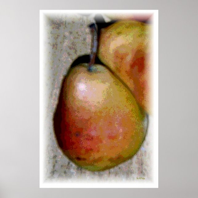What a Pear Photography Art Poster (Front)