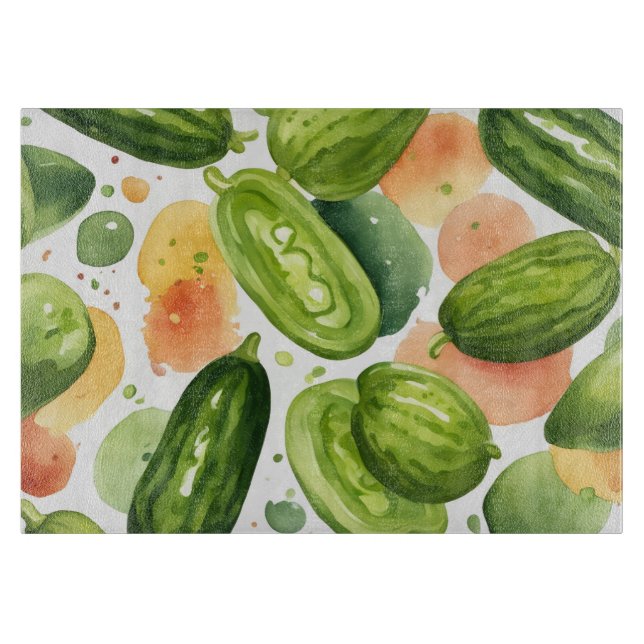 What a pickle cutting board (Front)