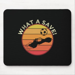 What A Rescue Vintage Retro Rocket Soccer Car Leag Mouse Mat