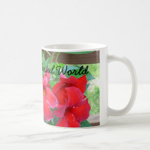 What A Wonderful World Classic Floral Mug