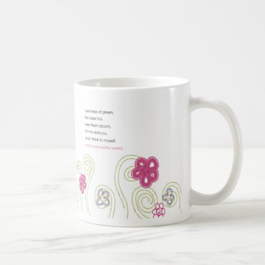 what a wonderful world mug