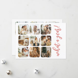 What a Year 12 Photo and Text Personalised Holiday Card