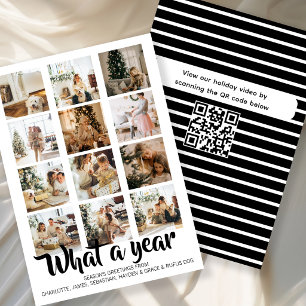 What a Year Interactive Christmas Personalised Holiday Card