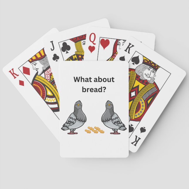 What about bread? playing cards (Back)