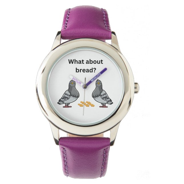 What about bread? watch (Front)