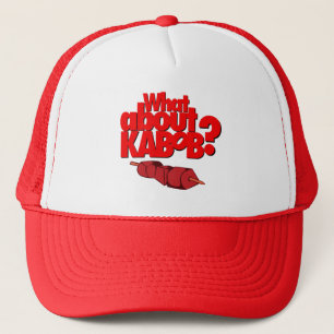 What About Kabob? Shish Kabob BBQ Skewered Meat Trucker Hat