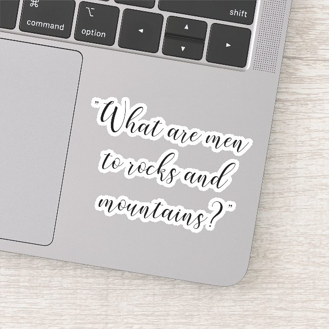 What are men to rocks and mountains Jane Austen (Detail)