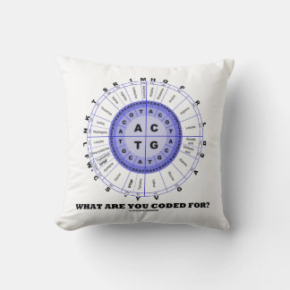 What Are You Coded For? Amino Acid Wheel Cushion