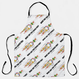 What Are You Coded For? DNA Replication Humour Apron