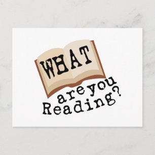 What Are You Reading? Postcard