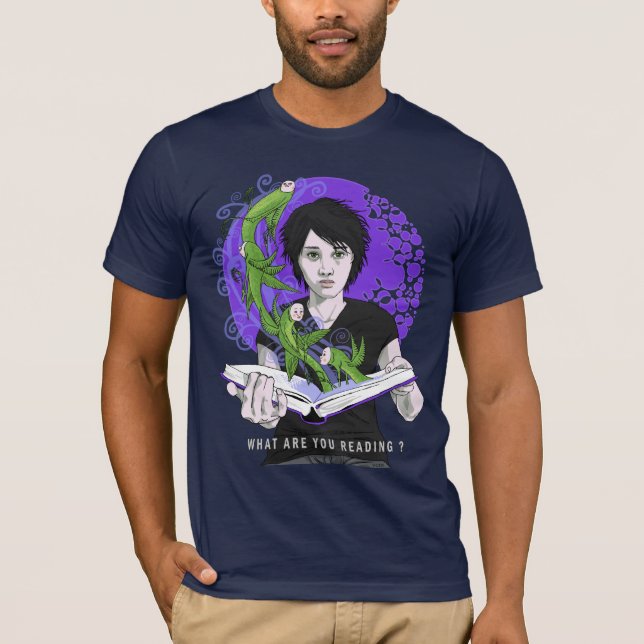 What Are You Reading T-shirt (Front)