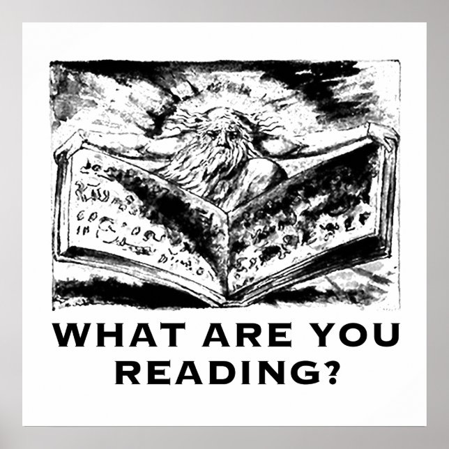 What are you Reading Urizen Print (Front)