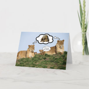 What are you thinking? card