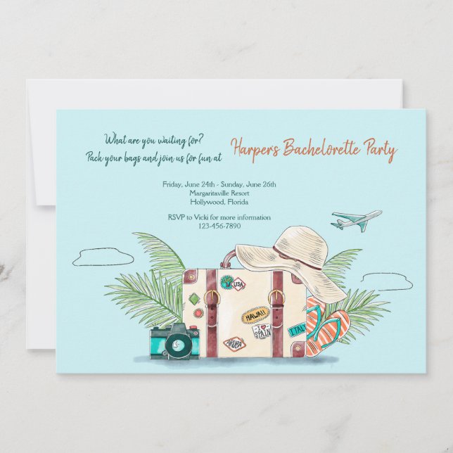 What Are You Waiting For Invitation (Front)