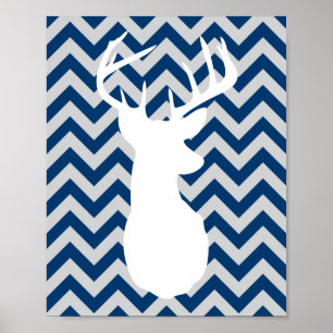 What Boys Are Made Of Chevron Print