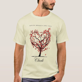 What Branch Are You?” Custom Family Tree T-Shirt