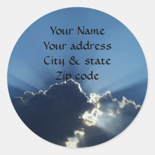 What Can I Say - Customised Classic Round Sticker