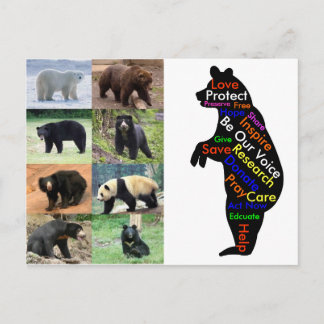 What can you do to help? postcard