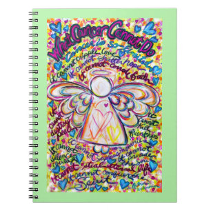 What Cancer Cannot Do Angel Journal Art Notebook