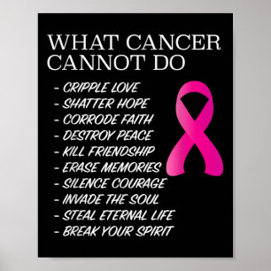 What Cancer Cannot Do - _ Awareness - Insration Poster
