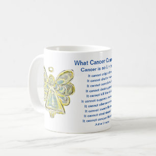 What Cancer Cannot Do Poem Art Coffee Mug Cup