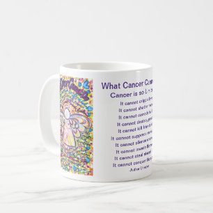 What Cancer Cannot Do Poem Art Coffee Mug Cup