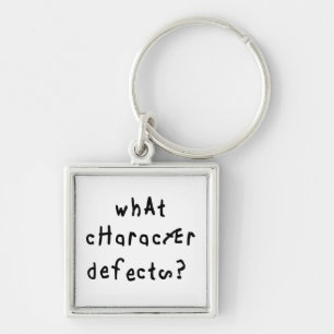 What Character Defects? Key Ring