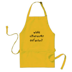 What Character Defects Standard Apron