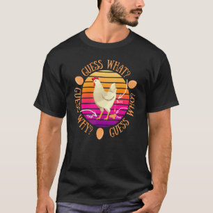 What Chicken Butt Poo Thigh T-Shirt