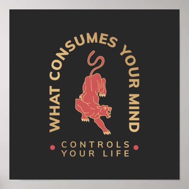 What Consumes You Poster (Front)