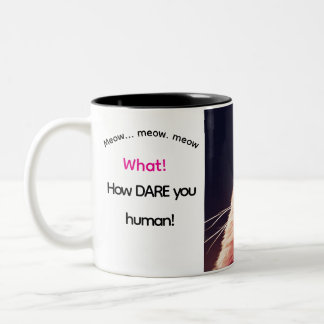 What did he just say! Two-Tone coffee mug