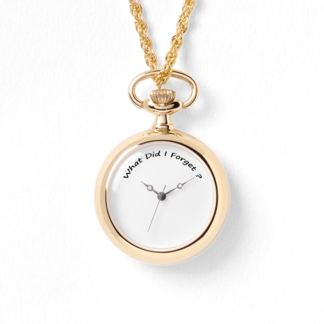 What Did I Forget ?-  Ladies Watches . (Front)