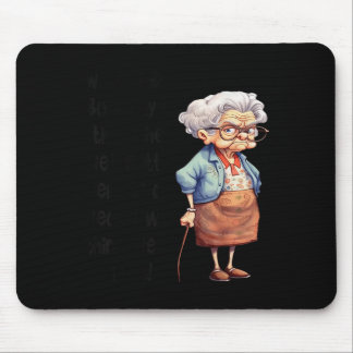 What Did One Saggy Say To The Other We'd Better Pe Mouse Mat