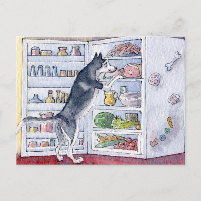 What do I fancy for supper tonight? Postcard (Front)