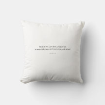 What Do We Live For Throw Pillow - George Eliot