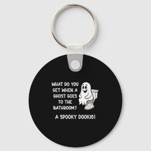 What Do You Get When A Ghost Goes To The Bathroom_ Key Ring