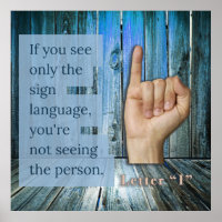 What do you see? Sign Language