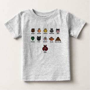 What does the fox say? baby T-Shirt