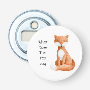 What Does the Fox Say? Bottle Opener