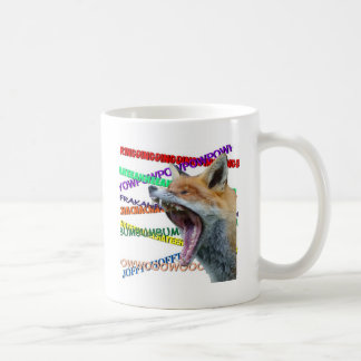 What Does the Fox Say? Coffee Mug