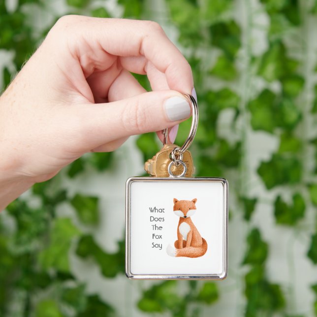 What Does the Fox Say? Key Ring (Hand)