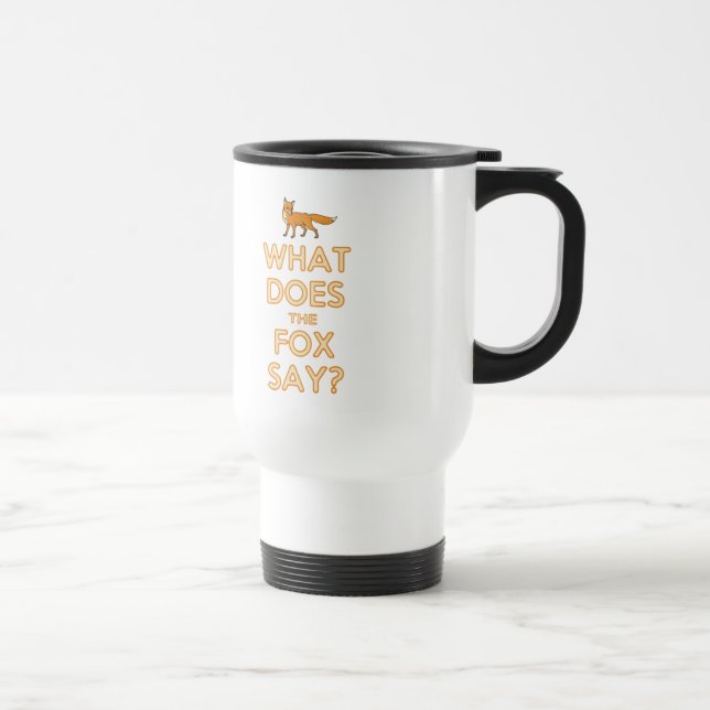 What Does The Fox Say? Mugs (Right)