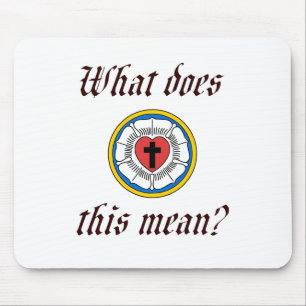 What Does This Mean Mouse Mat