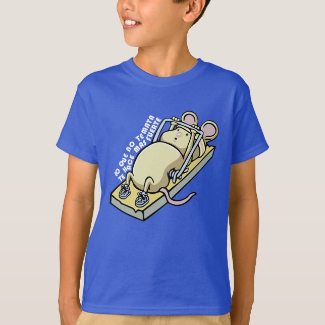 What doesn't kill you makes you stronger (dark) T-Shirt (Front)