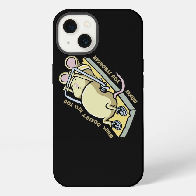What Doesn't Kill You Makes You Stronger iPhone Case (Back)