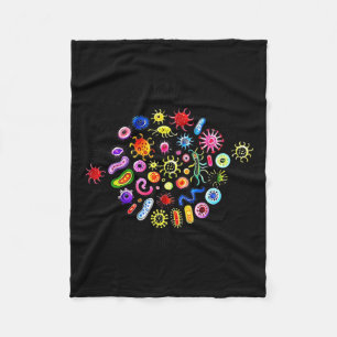 What Doesn't Kill You Mutates And Tries Again Micr Fleece Blanket