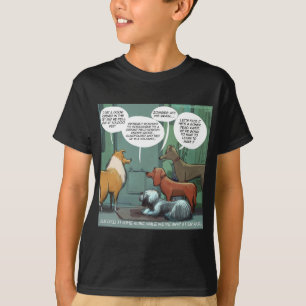 What Dogs Fear Rick London Funny T-Shirt