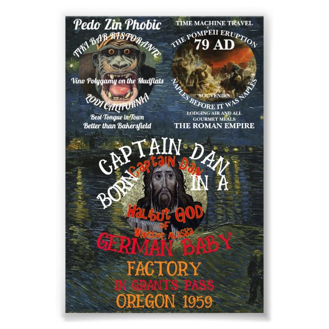 What Ever Happened to Mel's Baby Dawson City Yukon Photo Print (Front)