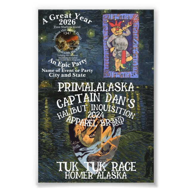 What Ever Happened to Mel's Baby Dawson City Yukon Photo Print (Front)